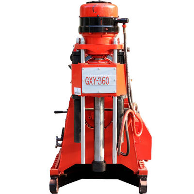 GXY-360 Fuseau rotatif de forage de noyau géologique Max 500m Profondeur de forage d'exploration de génie hydraulique pour la forage de roche Coring Water Well Grouting Highway Railway Survey Equipment