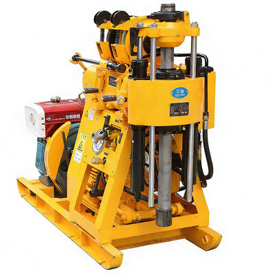 XY-1 Forage géologique à grande vitesse 100m profondeur broche machine de forage d'exploration rotative pour l'échantillonnage du sol