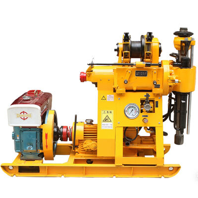 XY-1 Forage géologique à grande vitesse 100m profondeur broche machine de forage d'exploration rotative pour l'échantillonnage du sol