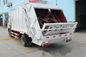 camion de compacteur des déchets 12m3, véhicule de rebut du compacteur 190HP
