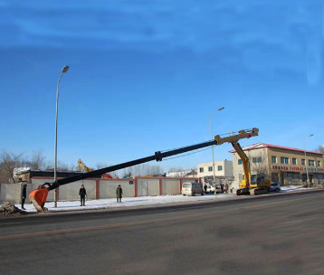 Excavatrice Extended Arm Q550 de bras télescopique d'extension d'OEM
