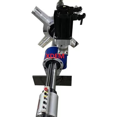 XDEM XDY-110 Portable électrique ligne hydraulique de forage de la machine de réparation de l'équipement lourd Énergie éolienne chantier naval CNC portable tour