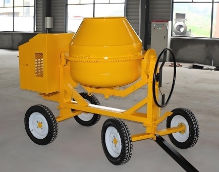 Bétonnière portable diesel 350L, 14M³/H