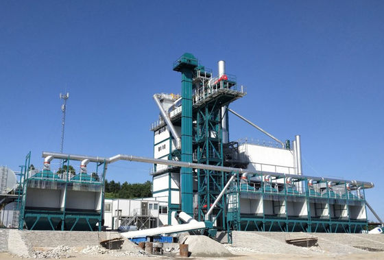 machines de 3000kg/Batch 240t/H Asphalt Mixing Plant Road Construction