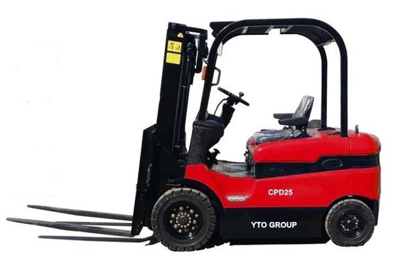 Chariot élévateur à piles de machines de logistique de YTO 2.5ton avec la taille de levage de 5m