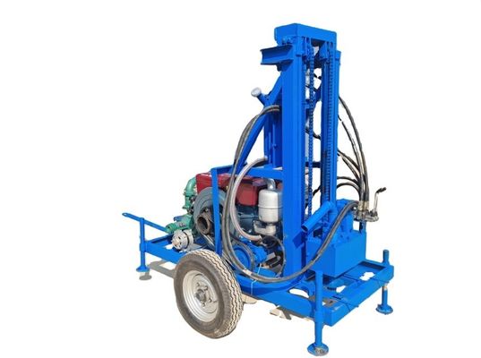 puits d'eau 450rpm hydraulique portatif de 200m forant Rig For House Yard